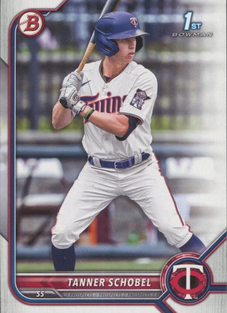 Tanner Schobel 2022 bowman Bowman Draft