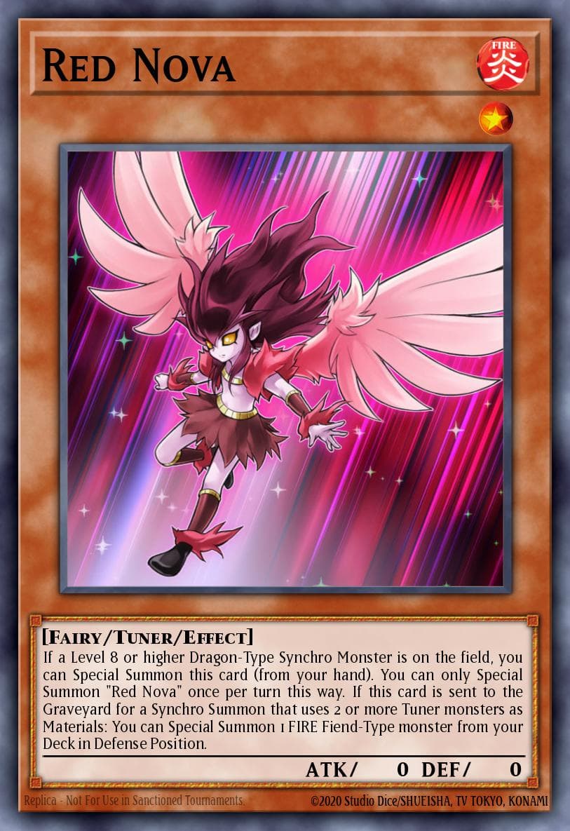 Red Nova 2016 Yu-Gi-Oh! Dragons of Legend Unleashed