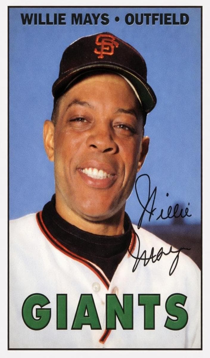 Willie Mays 1997 topps