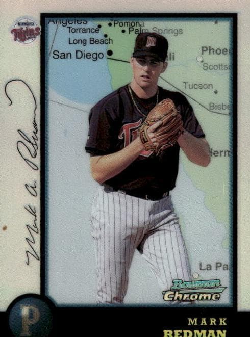 Mark Redman 1998 bowman Bowman Chrome