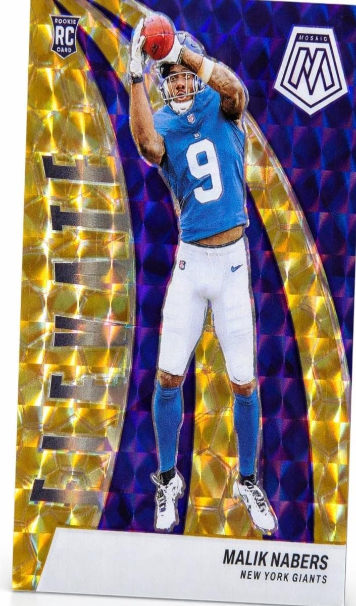 Malik Nabers 2024 panini Donruss Optic