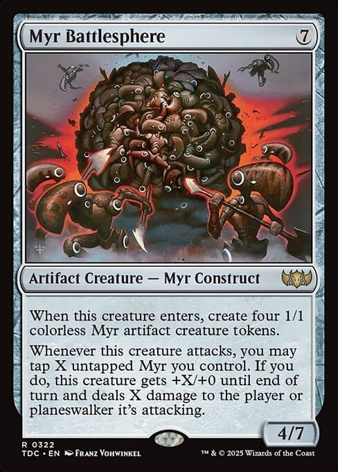 Myr Battlesphere 2021 Magic: The Gathering