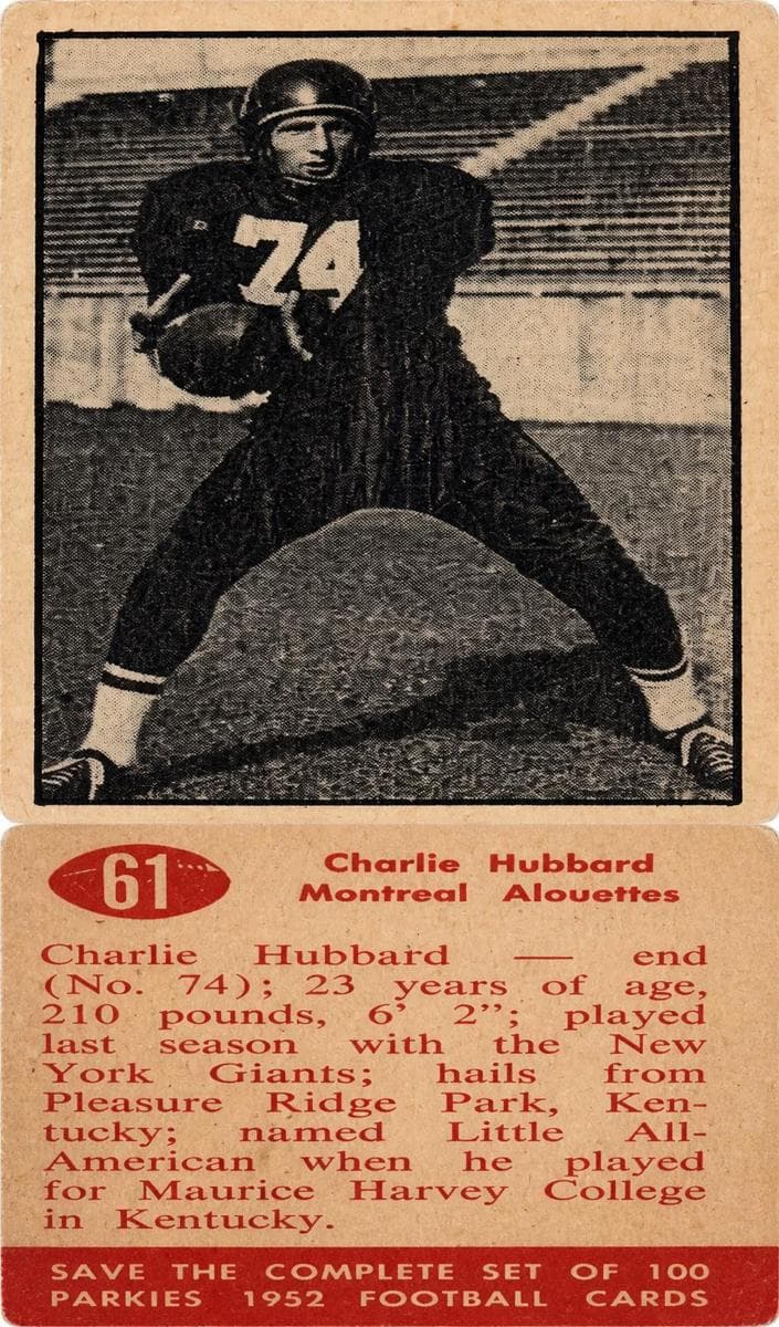 Charlie Hubbard #61