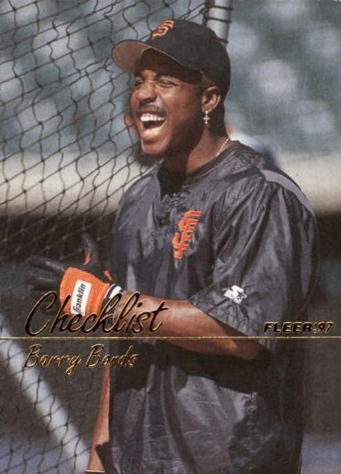 Barry Bonds 1997 fleer Fleer