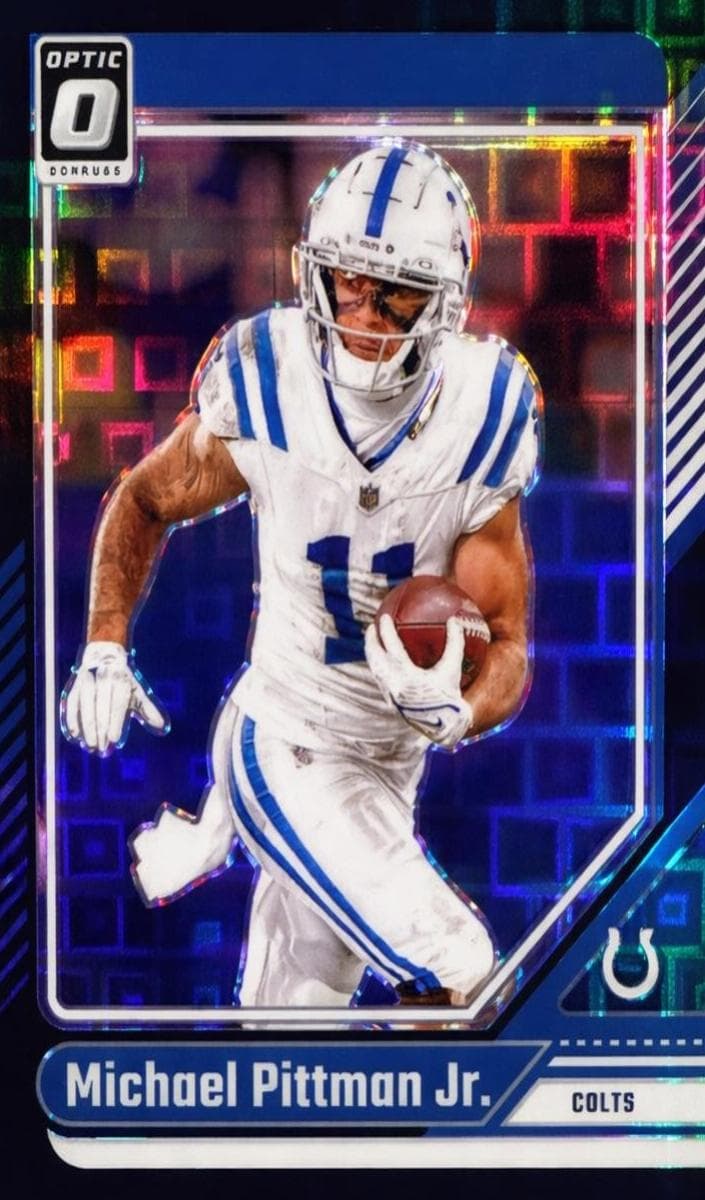 Michael Pittman Jr. 2024 panini Panini Donruss Optic