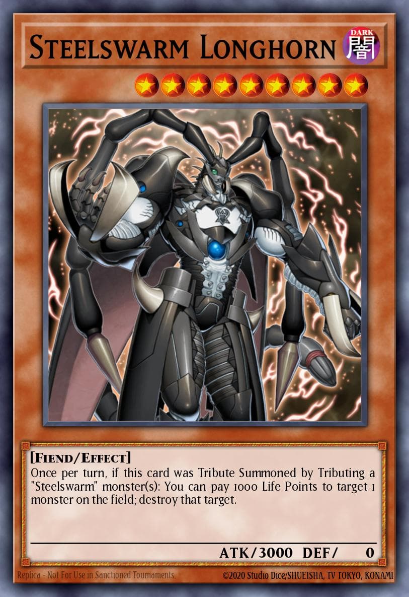 Steelswarm Longhorn 2012 Yu-Gi-Oh! Duel Terminal 6