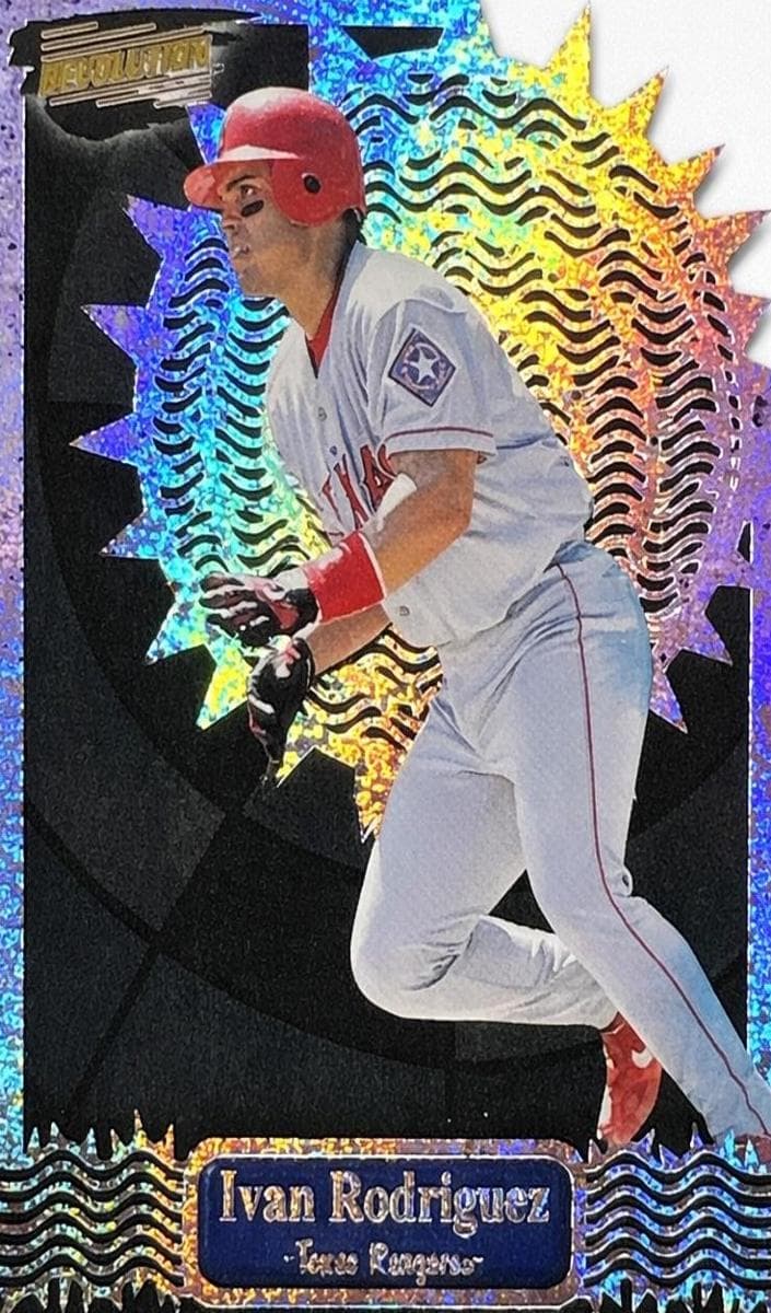 Ivan Rodriguez 1999 panini Pacific Revolution