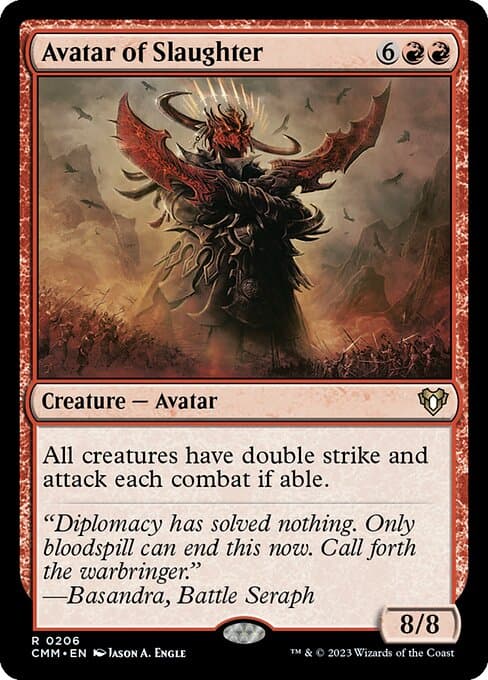 Avatar of Slaughter 2017 Magic: The Gathering Commander Anthology