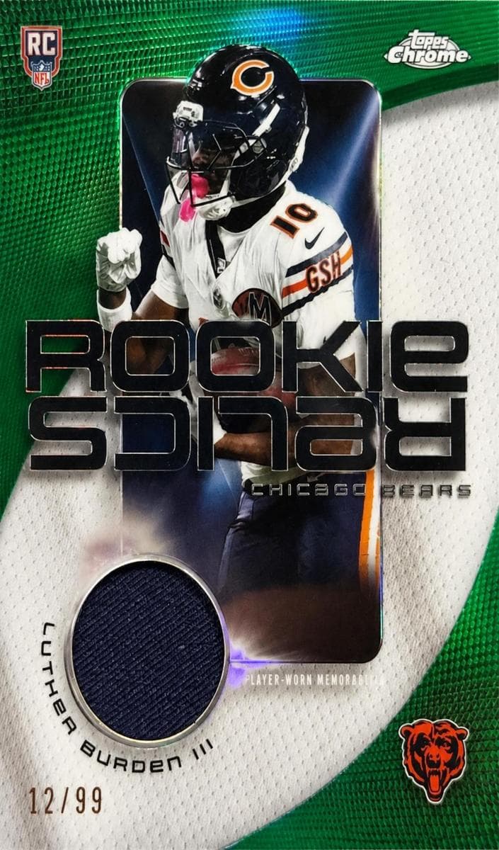 Luther Burden III 2025 topps Topps Chrome
