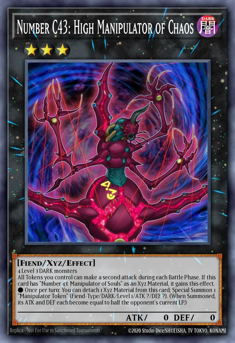 Number C43: High Manipulator of Chaos #MP15-EN026