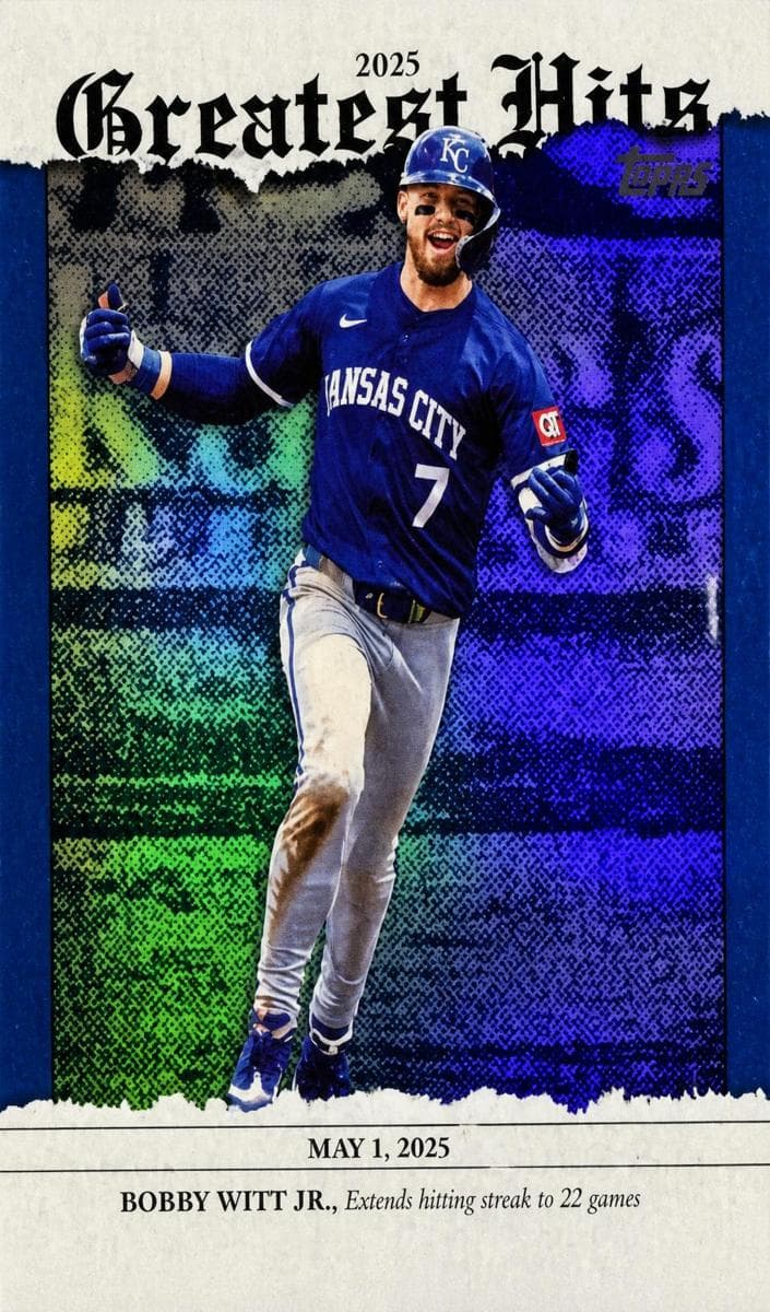 Bobby Witt Jr. 2026 topps Topps