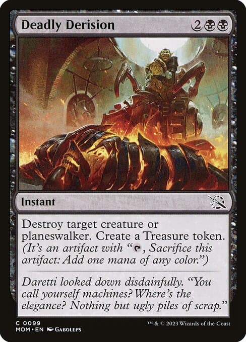 Deadly Derision 2023 Magic: The Gathering March of the Machine