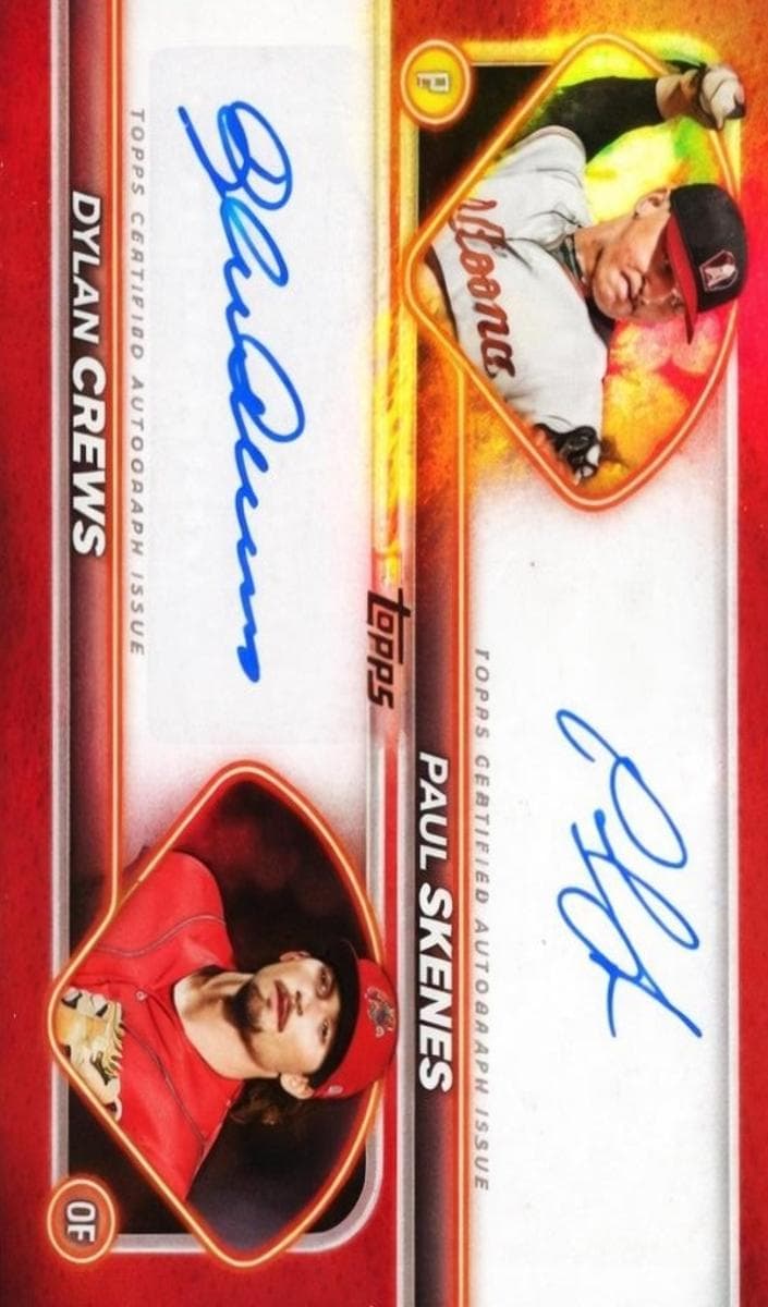 Dylan Crews / Paul Skenes 2024 topps