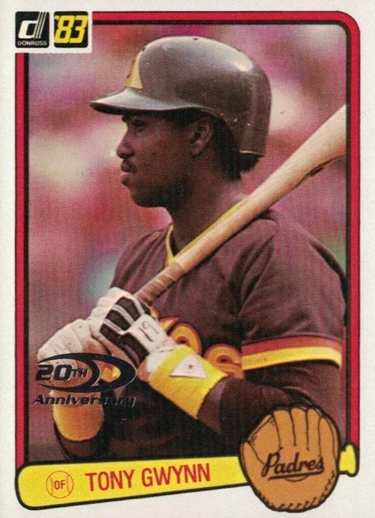 Tony Gwynn 2001 panini Donruss