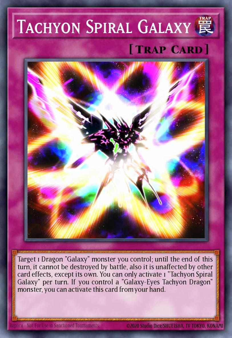 Tachyon Spiral Galaxy 2019 Yu-Gi-Oh! Chaos Impact