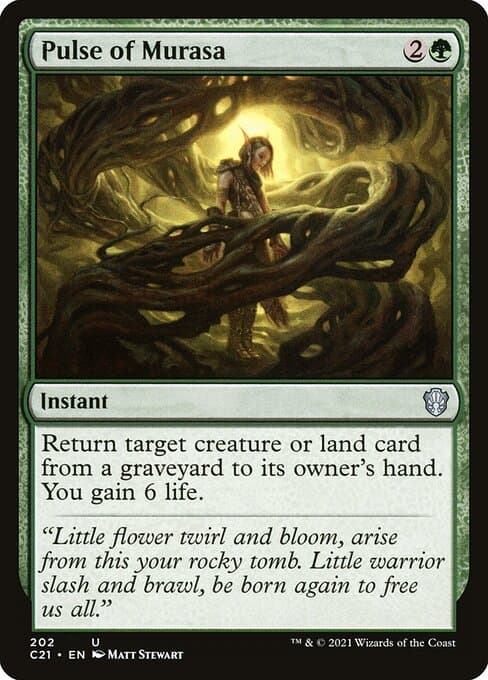 Pulse of Murasa 2021 Magic: The Gathering Commander 2021