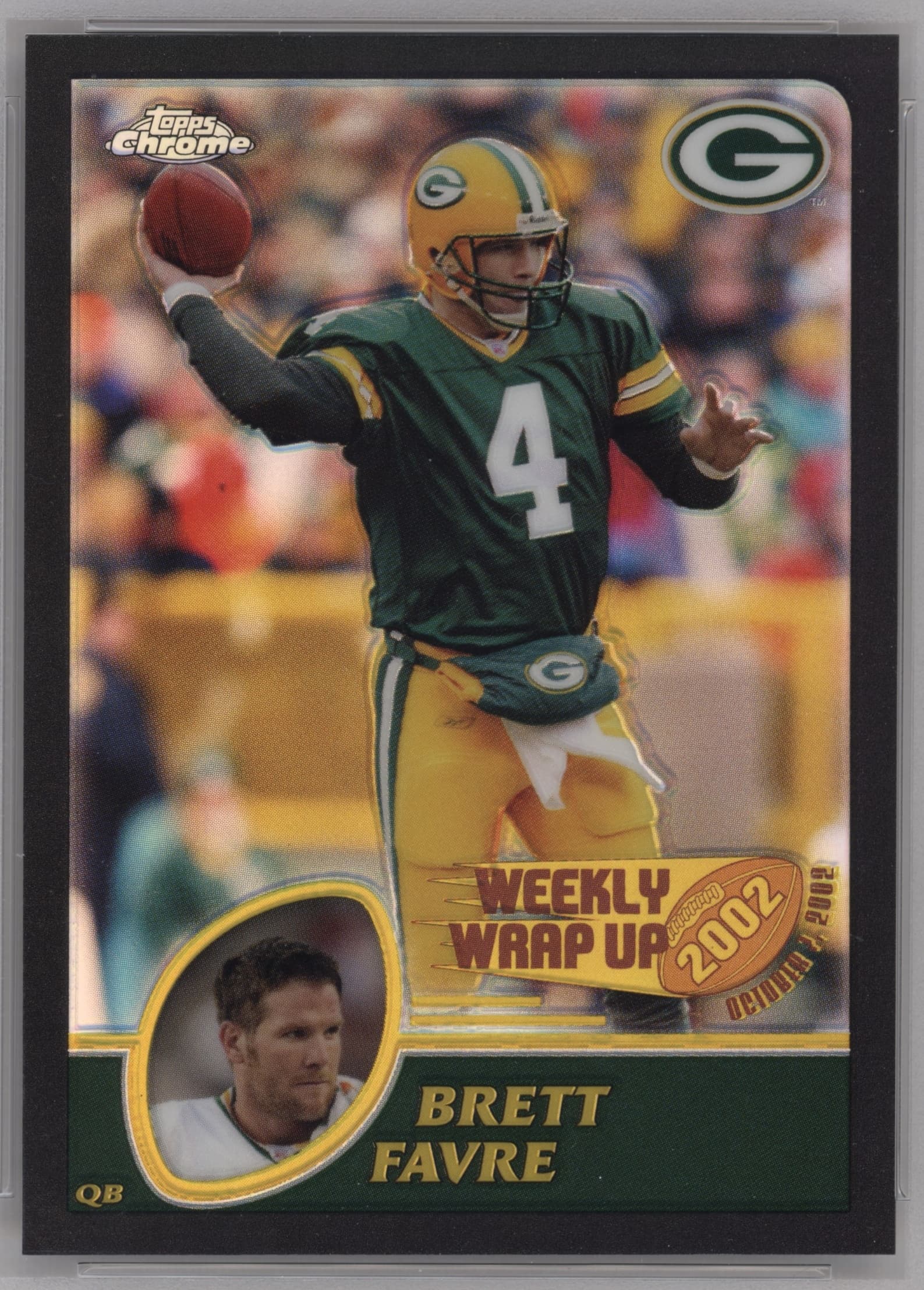 Brett Favre 2003 topps