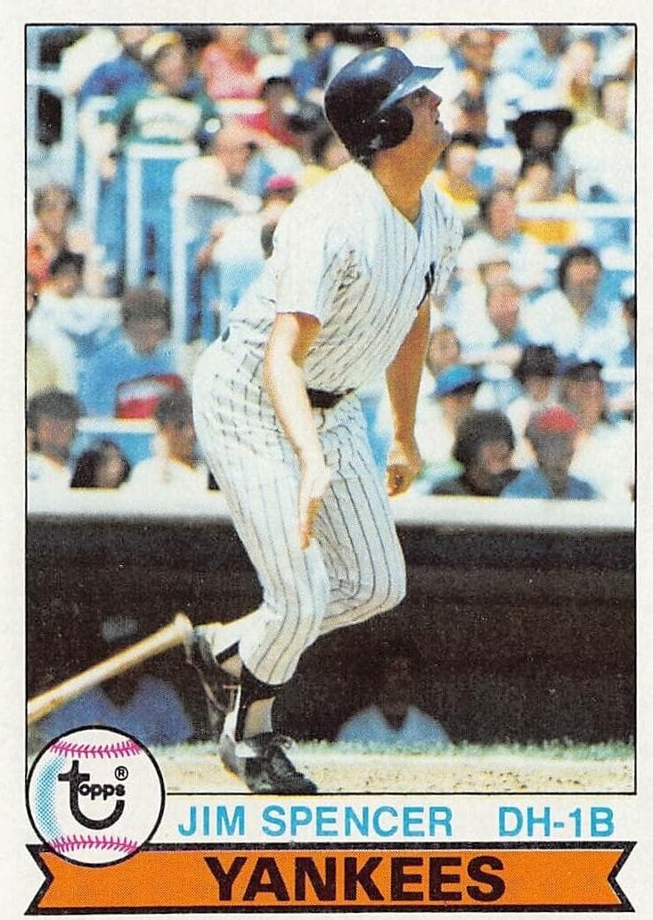 Jim Spencer 1979 topps Topps