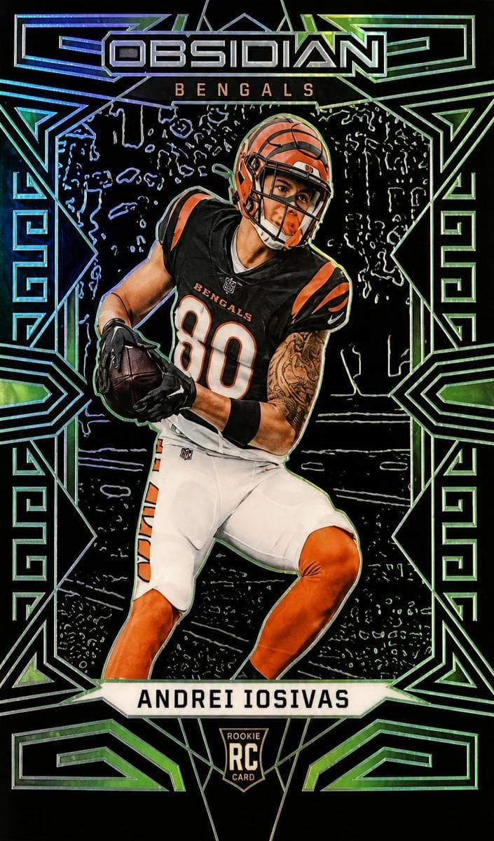 Andrei Iosivas 2023 panini Panini Obsidian