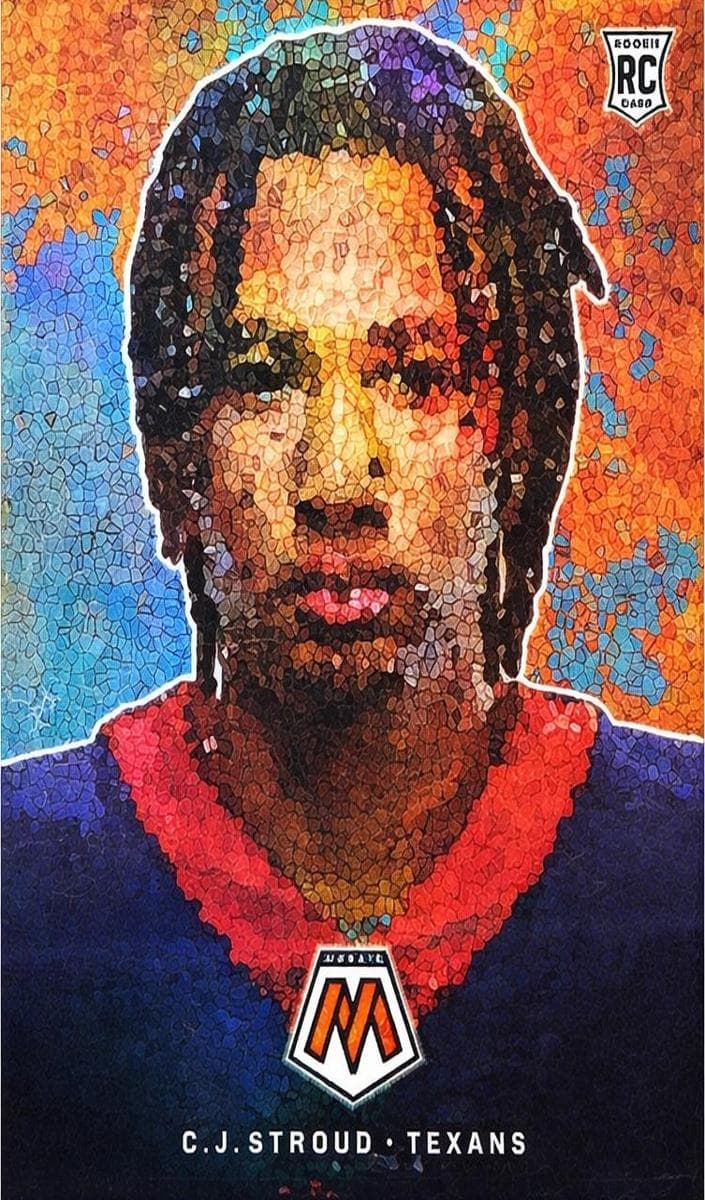 Jalen Hurts 2023 panini Panini Mosaic