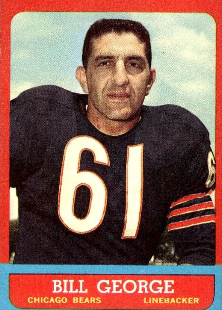 Bill George 1963 topps Topps