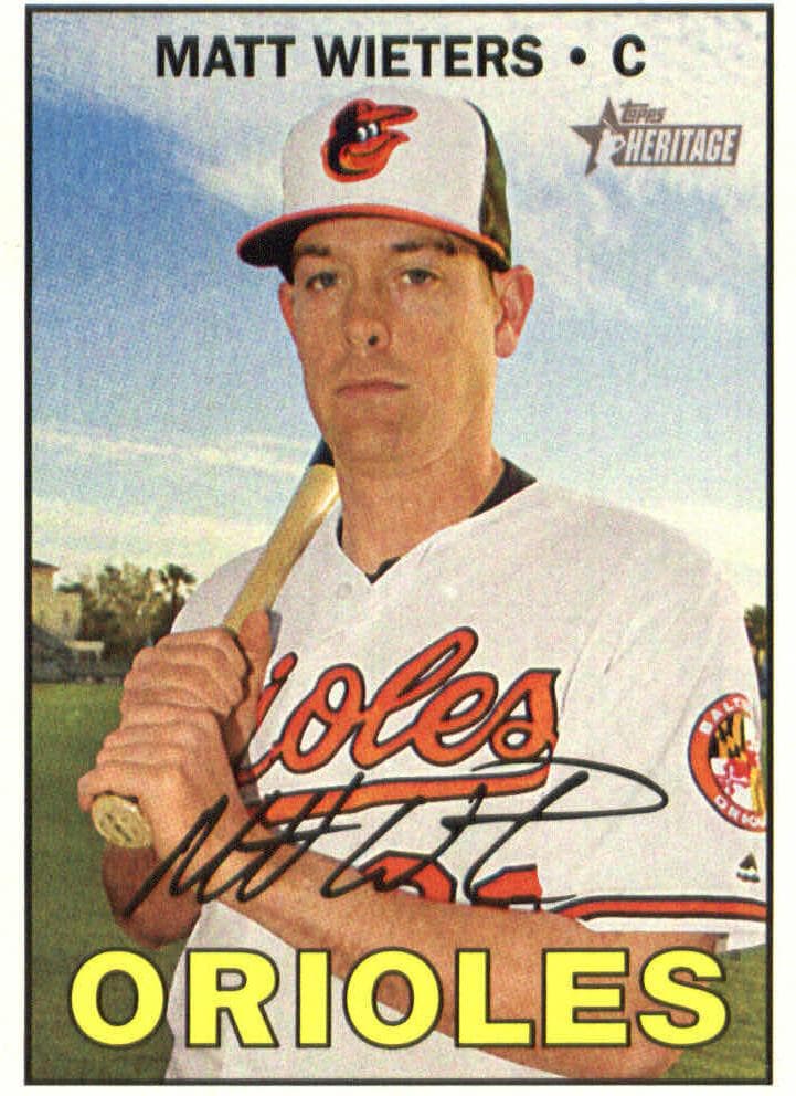 Matt Wieters 2016 topps