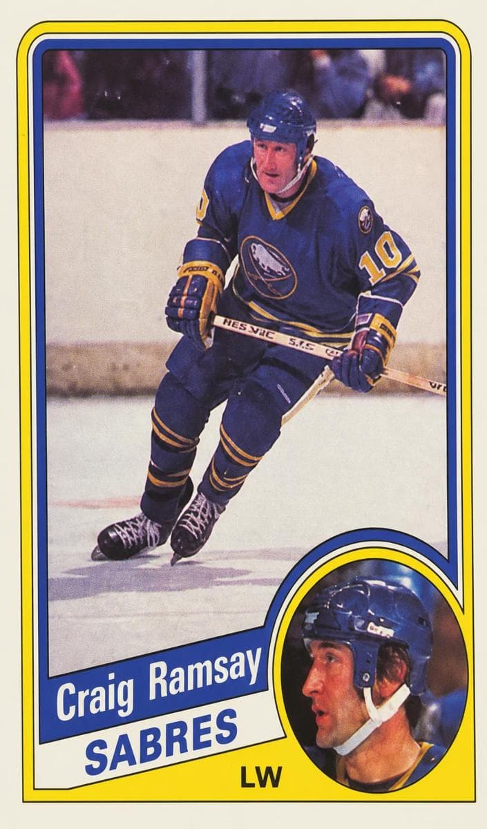 Craig Ramsay trading card