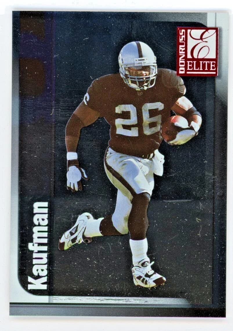 Napoleon Kaufman trading card