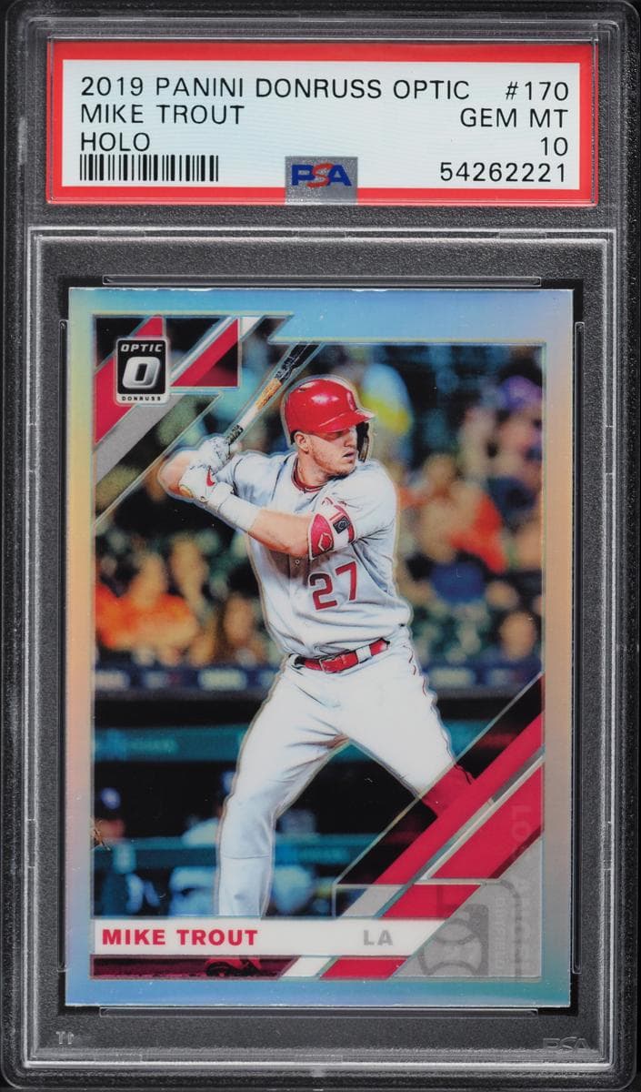 Mike Trout 2019 panini