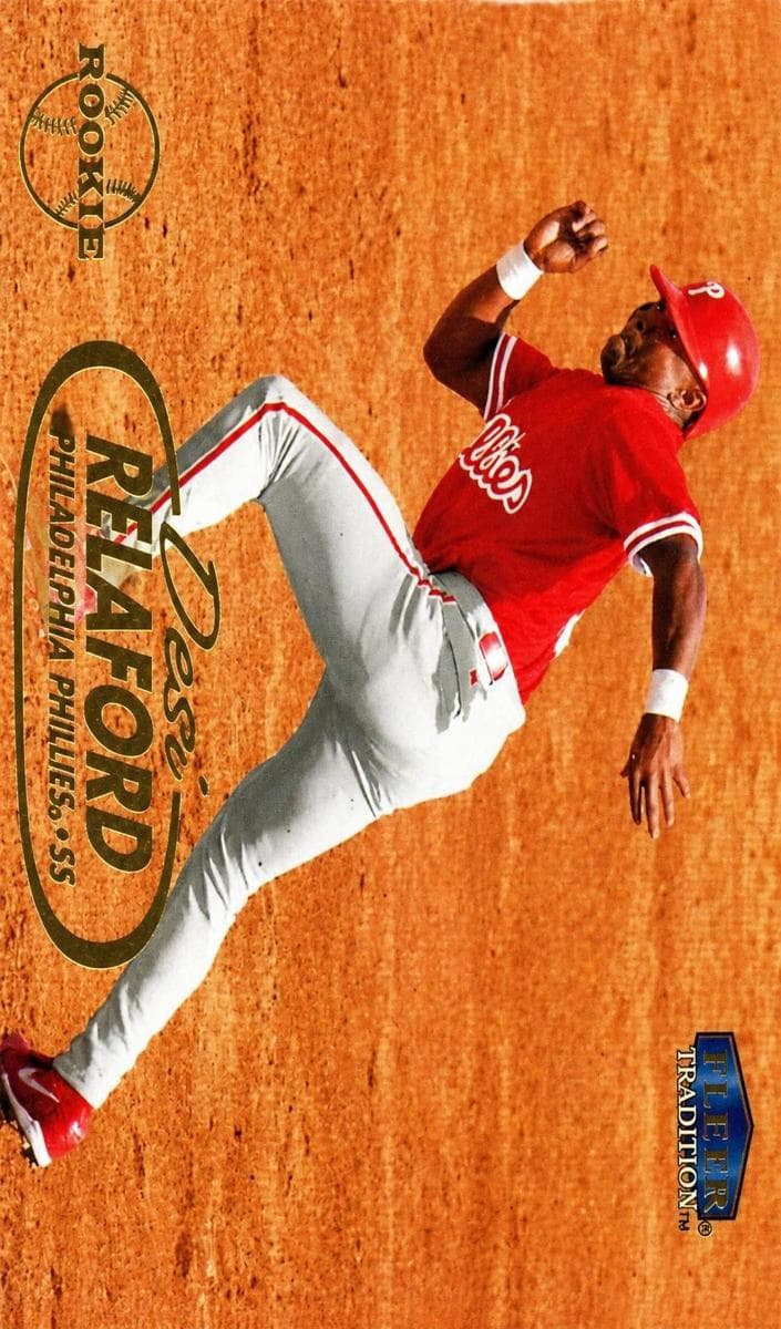 Desi Relaford 1998 fleer Fleer Tradition