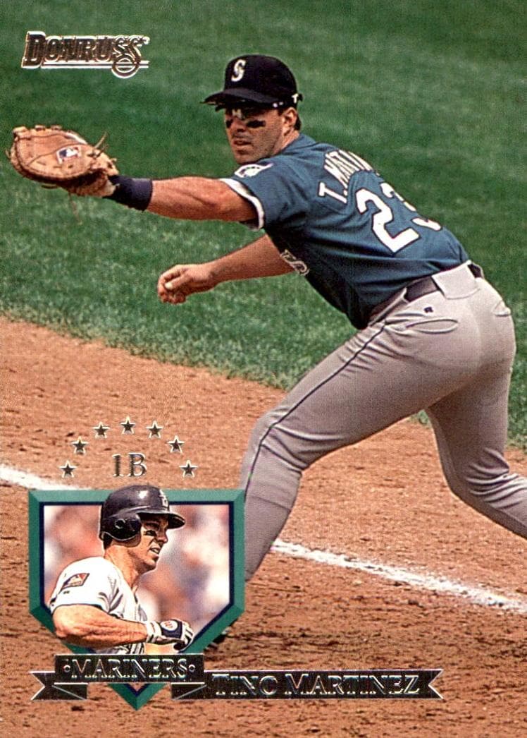 Tino Martinez 1995 panini Donruss