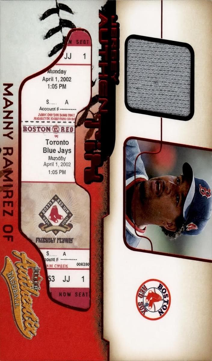 Manny Ramirez trading card