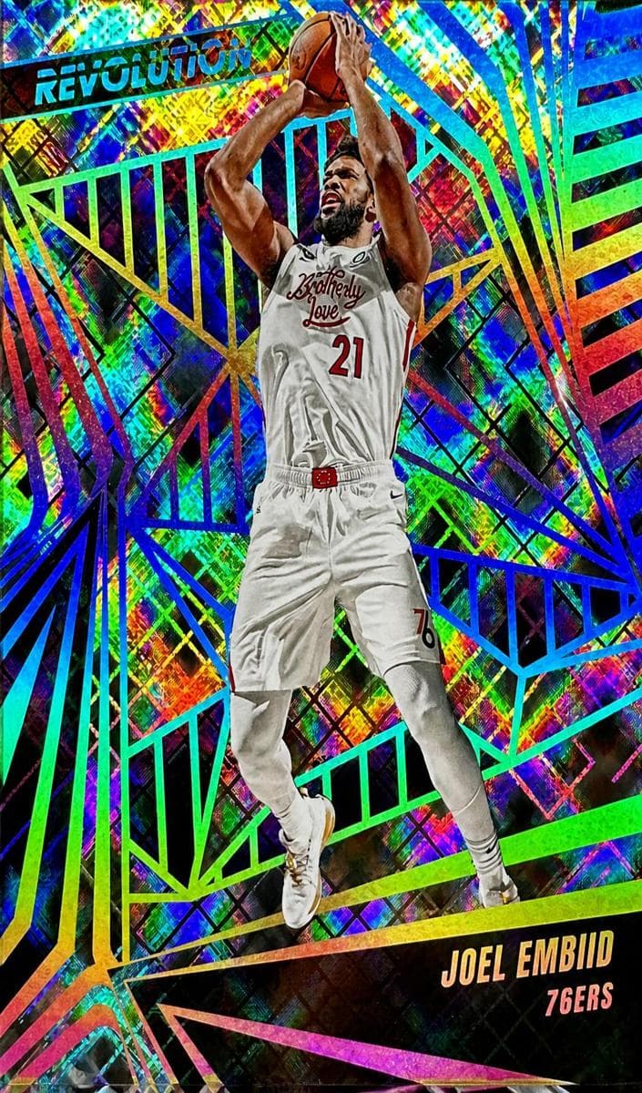 Joel Embiid 2023 panini Panini Revolution