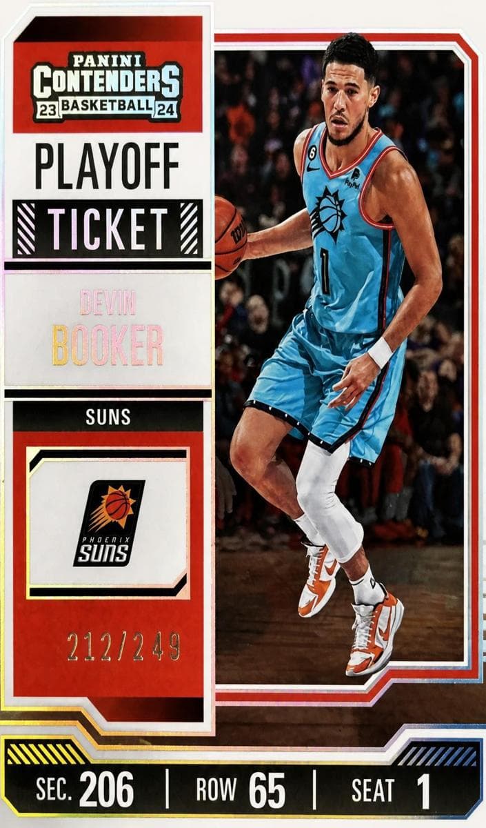 Devin Booker 2023 panini Panini Contenders