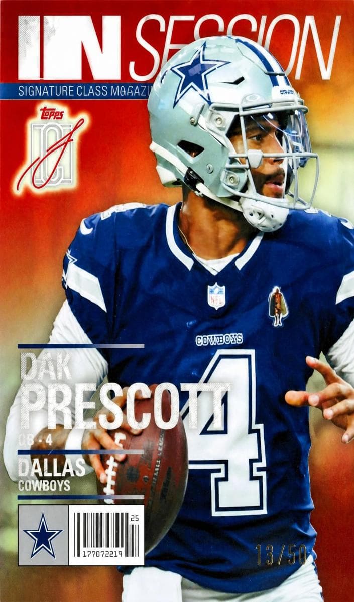 Dak Prescott 2025 topps Topps Signature Class