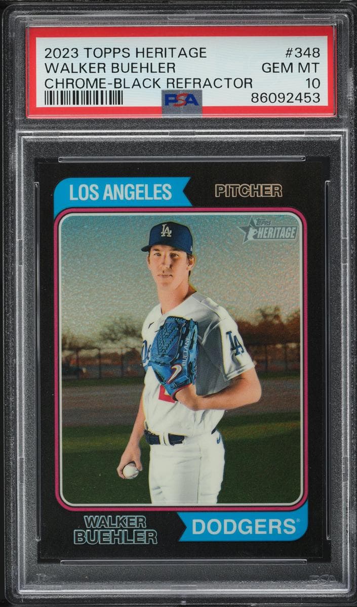 Joc Pederson 2023 topps Topps Heritage