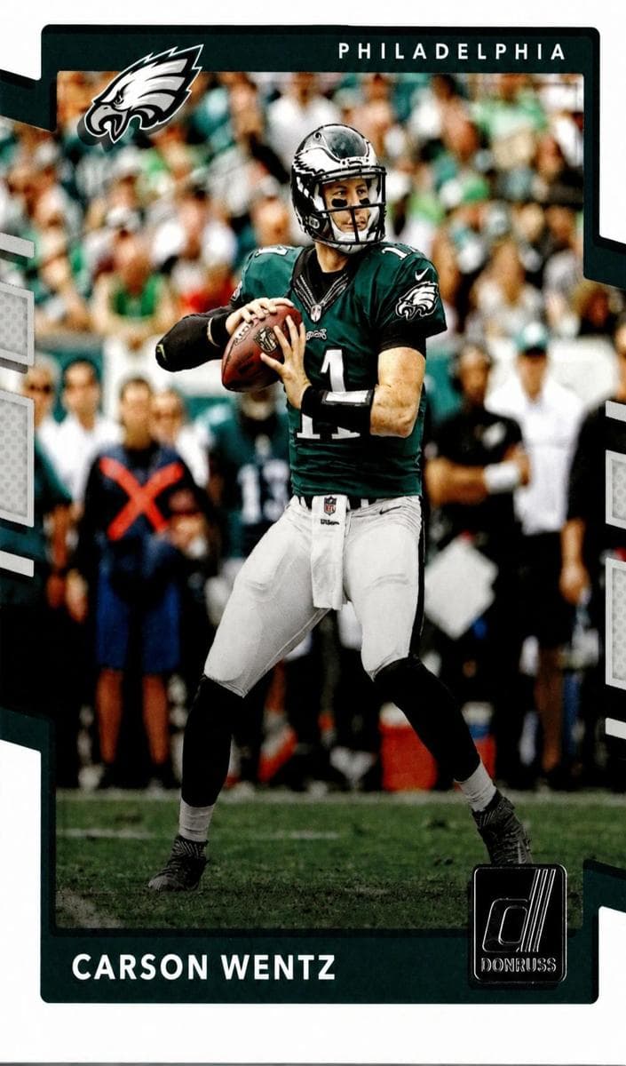 Carson Wentz 2017 panini Donruss