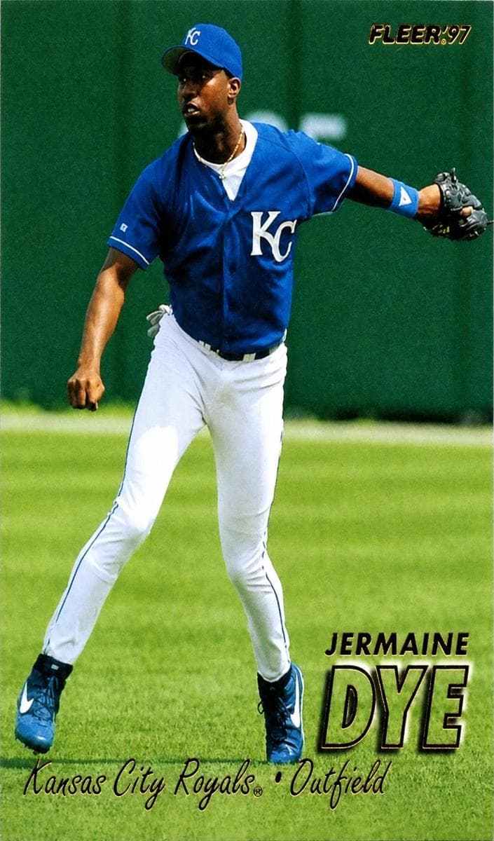 Jermaine Dye 1997 fleer Fleer