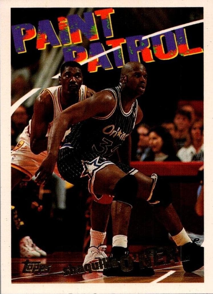 Shaquille O'Neal 1994 topps Topps