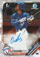 Orelvis Martinez trading card