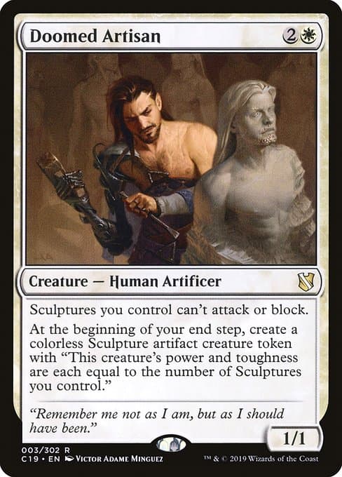 Doomed Artisan 2019 Magic: The Gathering Commander 2019