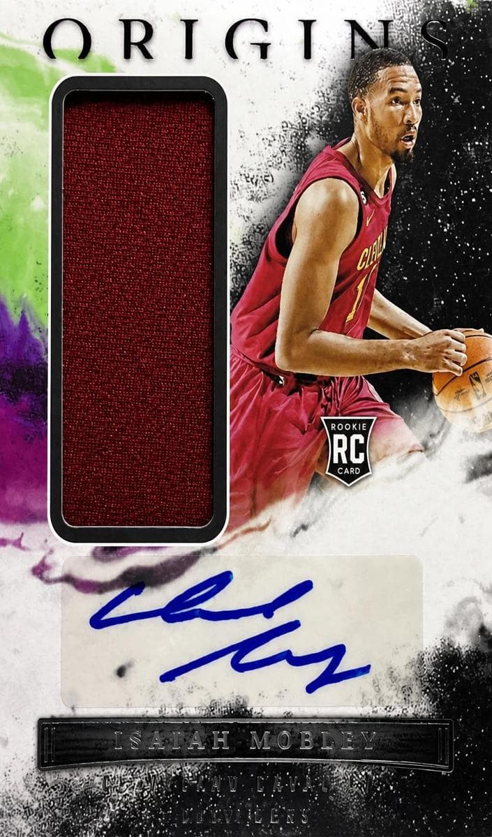 Isaiah Mobley 2022 panini Panini Origins