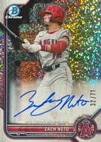 Zach Neto 2022 bowman