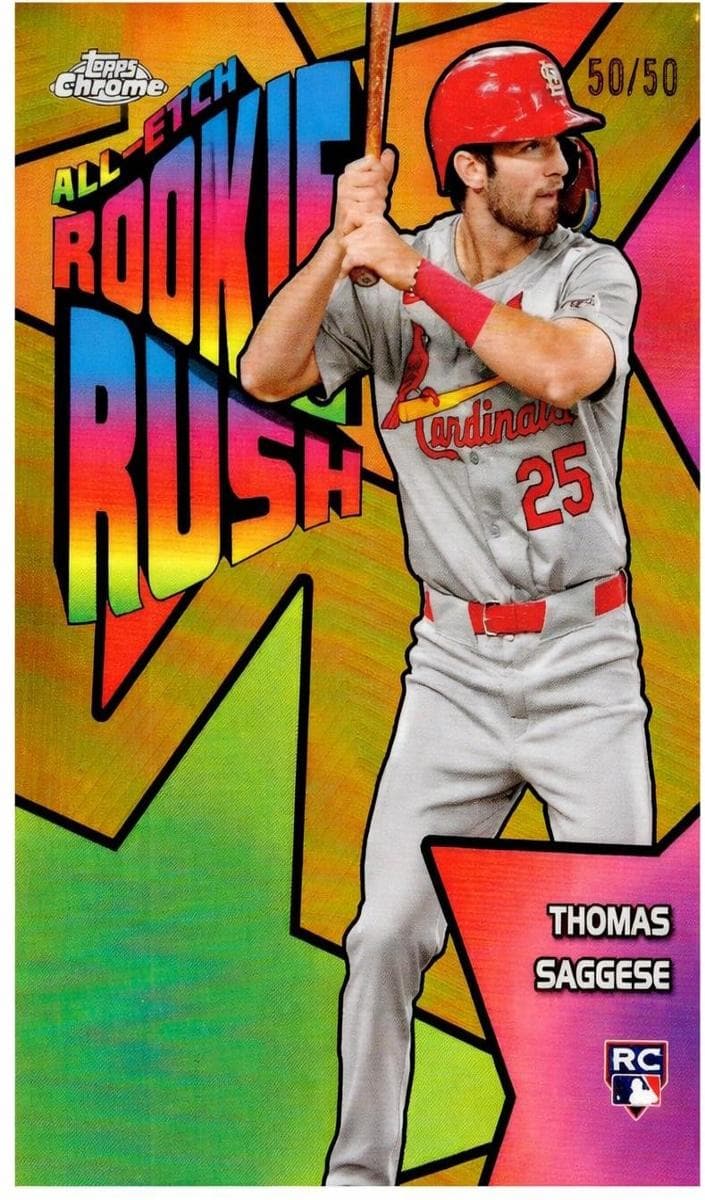 Thomas Saggese 2025 topps Topps Chrome
