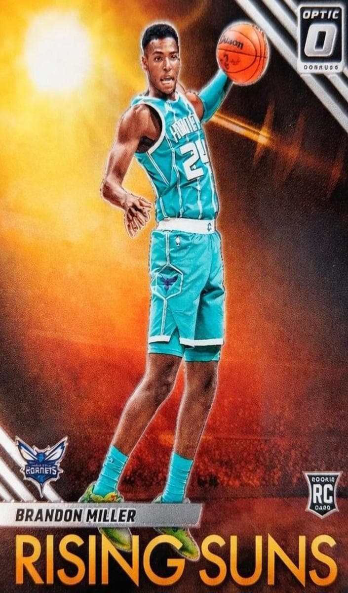 Brandon Miller 2023 panini Donruss Optic