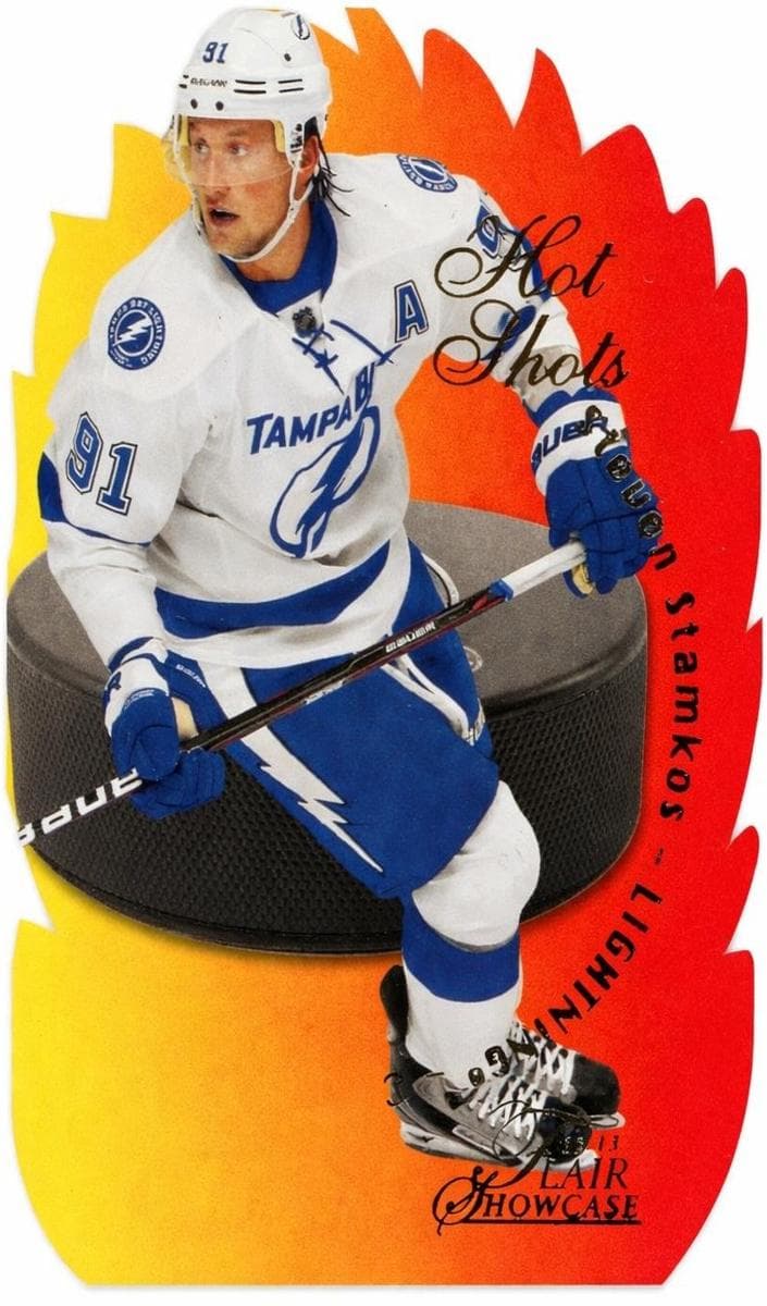 Steven Stamkos 2012 fleer Retro Hot Shots