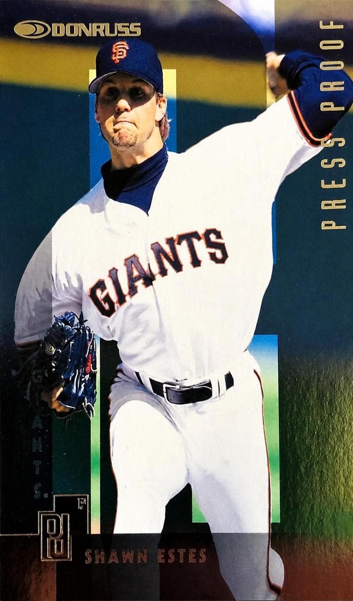 Shawn Estes 1997 panini Donruss