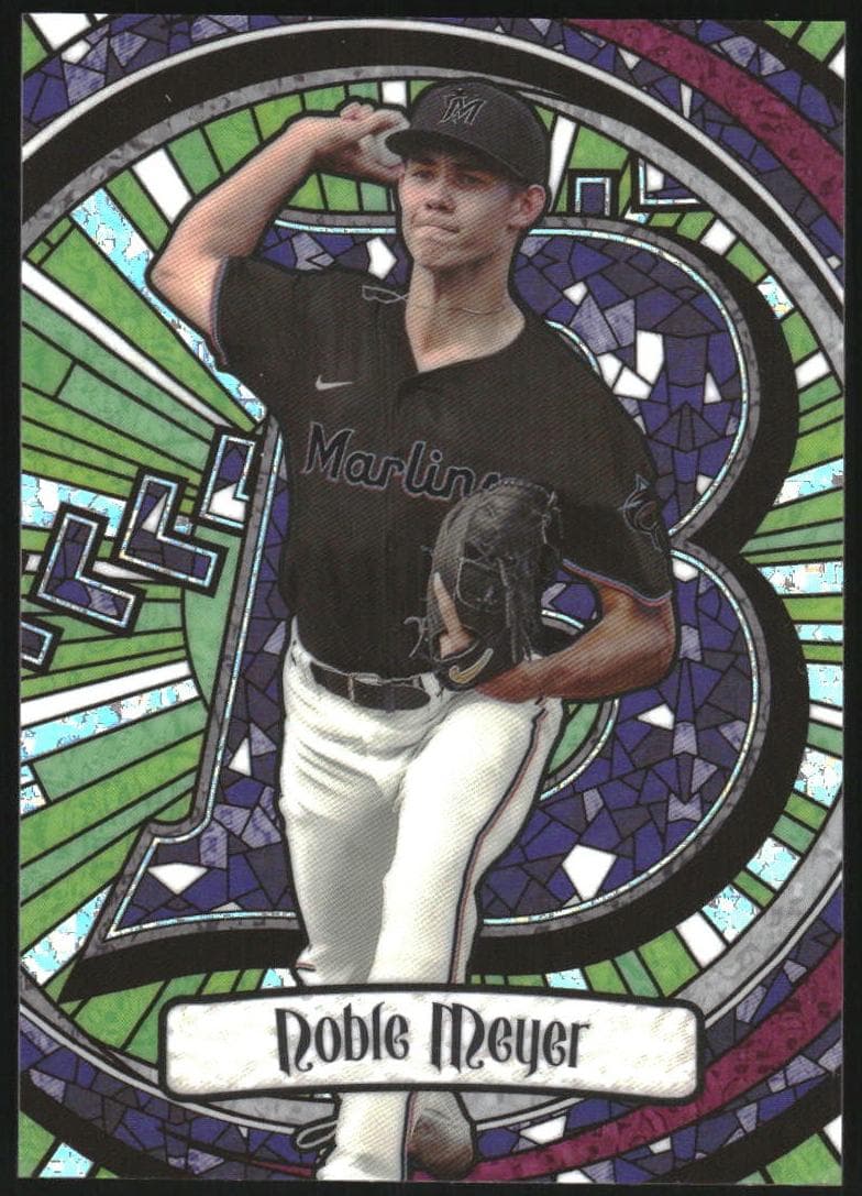 Noble Meyer 2023 bowman Draft Chrome