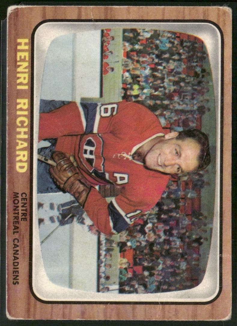 Henri Richard 1966 topps