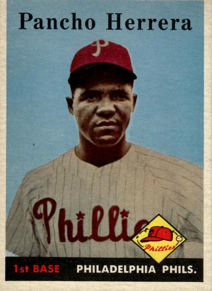 Pancho Herrera 1958 topps Topps